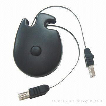 Retractable USB Flash Disk with Data Retention of Over 10 Years and Capacity of 1 to 256GB